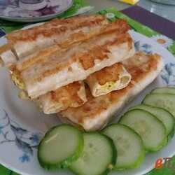 Рулетики из лаваша с сыром - пошаговый рецепт с фото