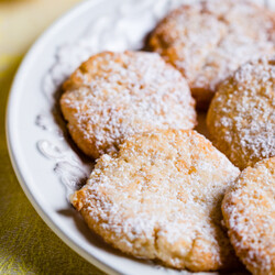 Лимонное печенья из миндальной муки - рецепт с фото - FoodForLife