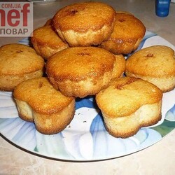 "Пышные, воздушные и вкусные манные кексы" / Десерт / Рецепты / Шеф-повар – простые и вкусные кулинарные рецепты, фото-рецепты, видео-рецепты