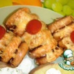 Сосиски в сушках