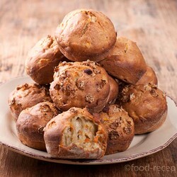 Морковно-банановые кексы