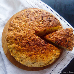 Яблочно-сырный скон рецепт с фото