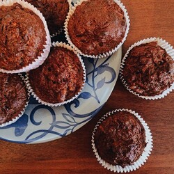 Морковно-свекольные кексы! 