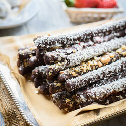 Соломка в шоколаде