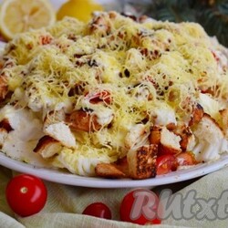 Салат "Цезарь" с китайской капустой и курицей - 19 пошаговых фото в рецепте