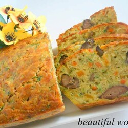 Нежный кекс с куриной печенью