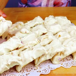 Пирожное (печенье) Айсберг! Песочные с меренгой