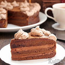 Торт «Прага» классический рецепт с фото пошагово