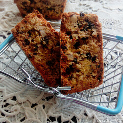 Белковый кекс с кукурузной мукой