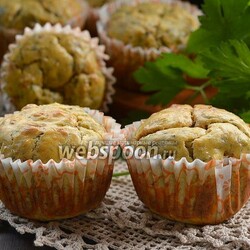 Маффины с консервированной сардиной