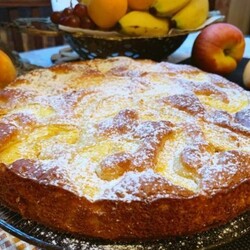 Пироги с персиками