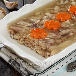 Холодец из курицы — рецепт с фото