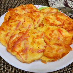 Ленивая пицца на завтрак