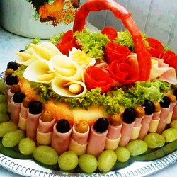 Салат Торт: 7 красивых праздничных рецептов |