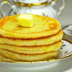 Лепешки с сыром сулугуни