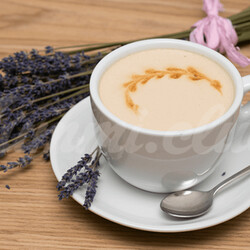 Лавандовый горячий шоколад
