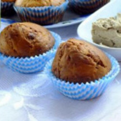 Кексы с халвой