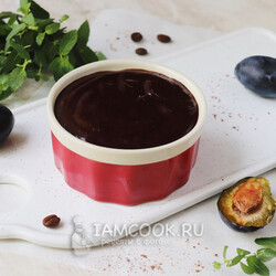Шоколадный курд (на сливовой основе) — рецепт с фото