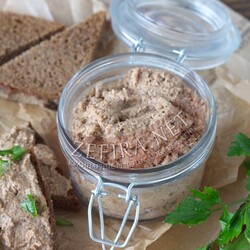 Супер вкусный паштет из сердечек