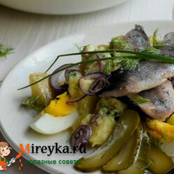 Блюда из селедки – подборка рецептов