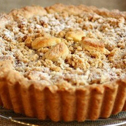 Яблочный пирог за несколько минут