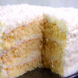 Нежный и вкусный торт «Рафаелло» на быструю руку