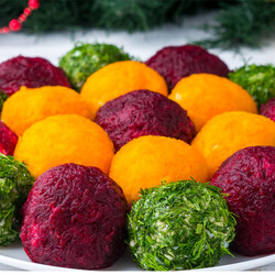 Салат-закуска цветок