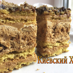 Торт Киевский Хруст / Десерт / Рецепты / Шеф-повар – простые и вкусные кулинарные рецепты, фото-рецепты, видео-рецепты