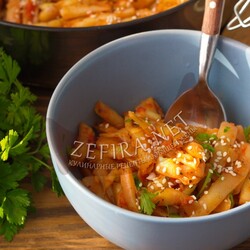 Вкусная стручковая фасоль с помидорами