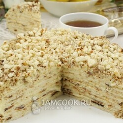 Творожный торт на сковороде — рецепт с фото