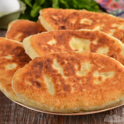 Жареные пирожки на кефире с картошкой - Совет да Еда