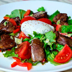 Салат с грибами шампиньонами и печенью – 5 классных рецептов