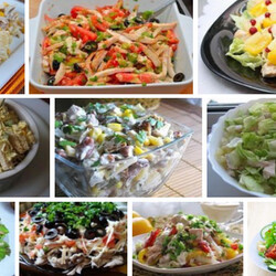 Любимые салаты с куриным филе: 10 рецептов