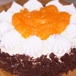 Мандариновый торт