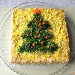 Закусочный торт "Застольный"