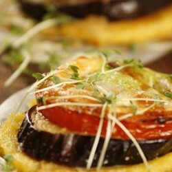 Овощи на поленте, пошаговый рецепт с фото