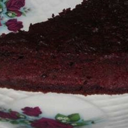 Ржаной пирог со свеклой. Рецепт