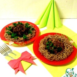 Тушеная краснокочанная капуста с фасолью