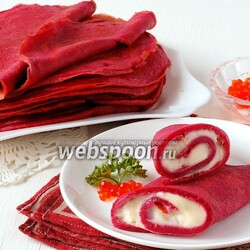 Свекольные блины