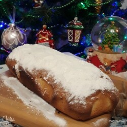 Кекс «Апельсин под снегом». Ингредиенты: апельсины, сахар ванильный, сливочное масло