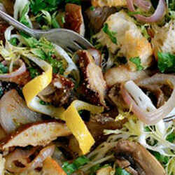 Салат с грибами