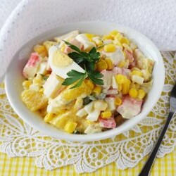 Салат с крабовыми палочками: 198 рецептов с фото - Patee. Рецепты