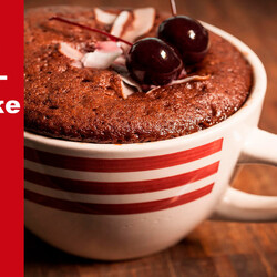 Кекс в микроволновке / кекс за 5 минут  / Десерт / Рецепты / Шеф-повар – простые и вкусные кулинарные рецепты, фото-рецепты, видео-рецепты