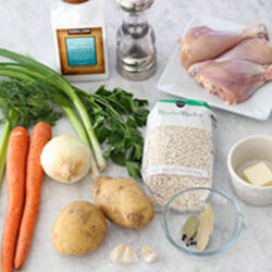 Куриный суп с перловкой