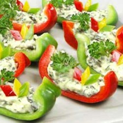 "Плотики" из сладкого перца