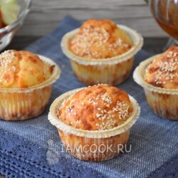 Сырные маффины — рецепт с фото