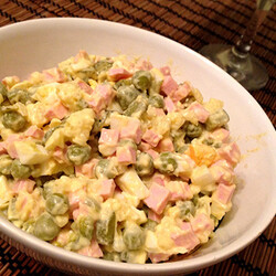 Cалат оливье с колбасой - рецепт приготовления в домашних условиях