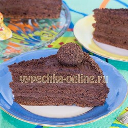 ✔️Шоколадный торт на кипятке с шоколадным кремом рецепт с фото пошагово: бразильский Бригадейро (Brigadeiro)