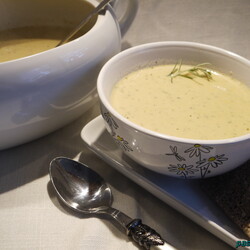 Прованский баклажановый суп-крем