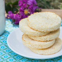 Низкокалорийное кокосовое печенье